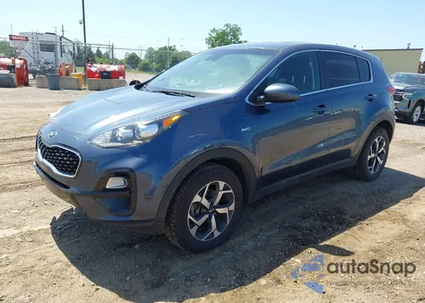 2021 Kia Sportage Lx из США, поврежденный, VIN KNDPMCAC9M7843253